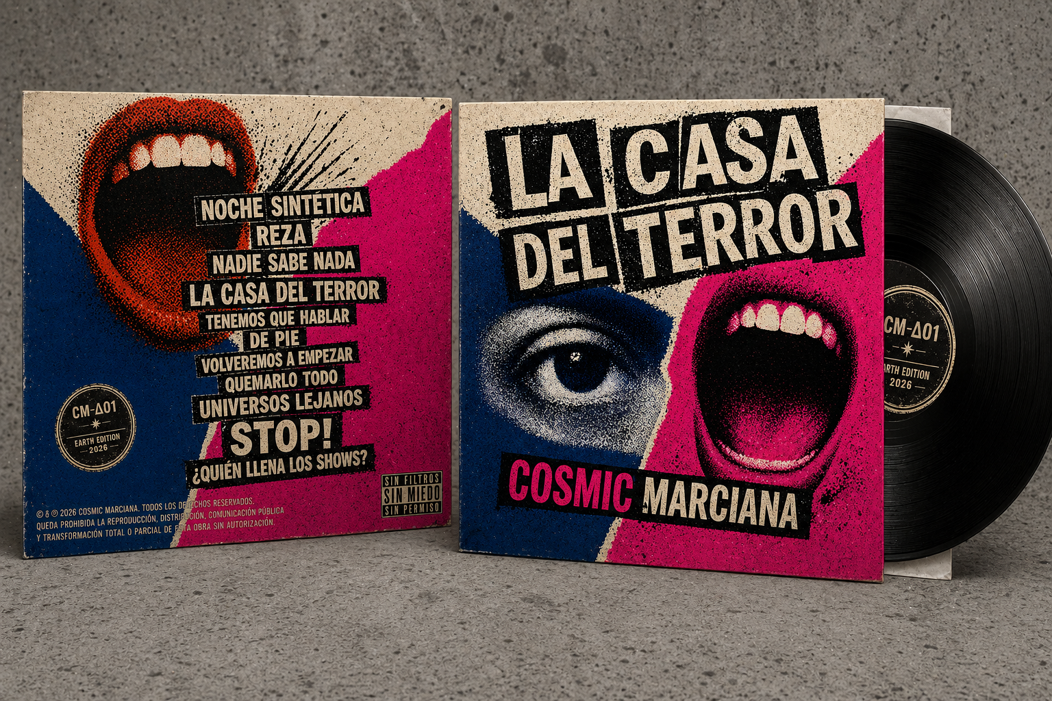 Vinilo La casa del terror
